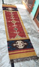 Kilim runner Handwoven Wool
