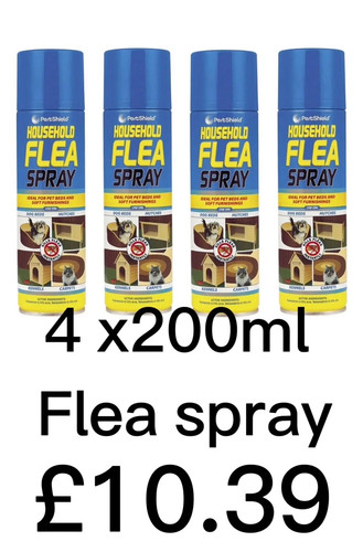 Flea killer spray 200ml - x,