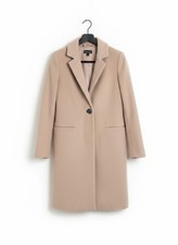 Topshop Camel Tan Overcoat