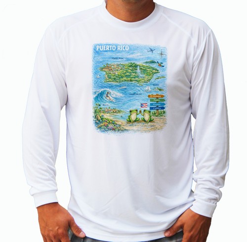 Map puerto rico fishing - puerto,