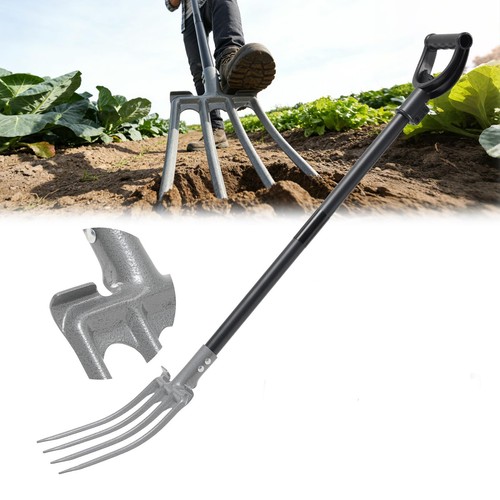 Gardening pitchfork tine - gardening, pitchfork,