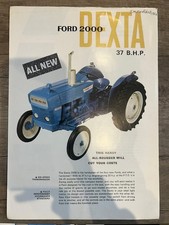 Ford 2000 Dexta A4 Brochure