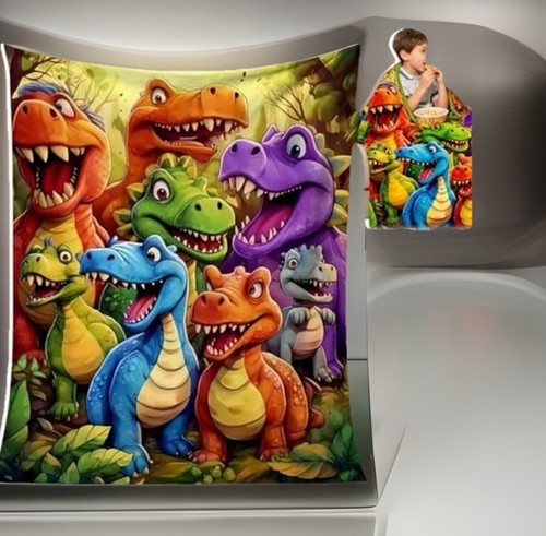 Dinosaur blanket cute - dinosaur,