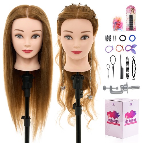 60 real human hair - 60%,