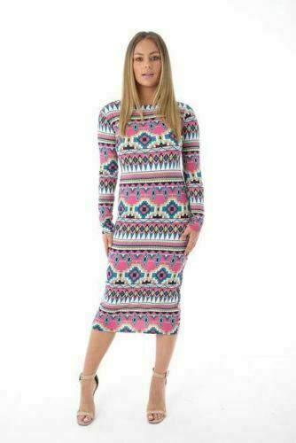 Womens ladies long sleeve midi - ladies,