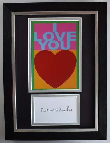Peter blake signed framed - blake,