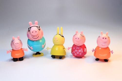 Peppa pig figures job lot - job,