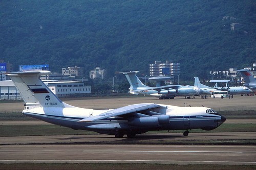 Original colour slide - , il-76md