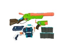 X-Shot Zuru Bundle Soft Foam Dart Shooters Eliminator Mini Kids Fun Toys