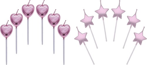 Novelty shaped cake - cake, candles