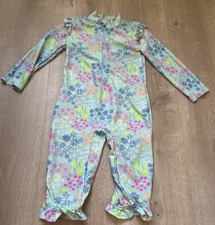 UV Suit Floral 2-3 Years