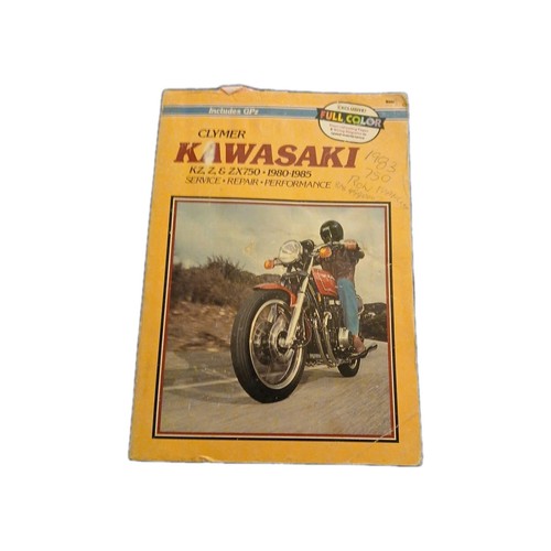 Clymer kawasaki zx750 - kawasaki, z,