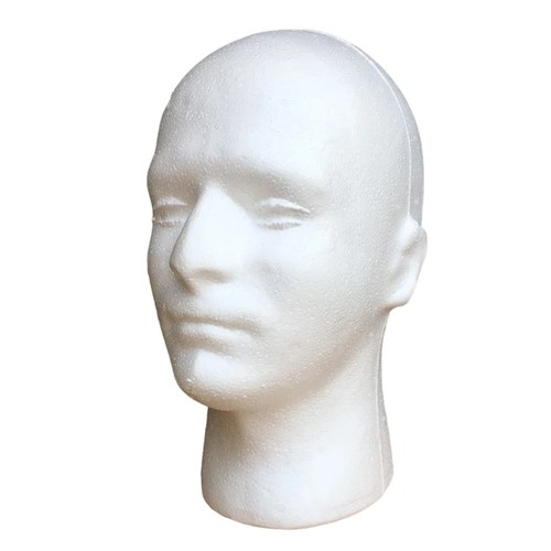 Foam mannequin head male - head,