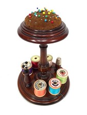 Antique Victorian Wood Sewing