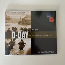 D-Day £5 coin presentation