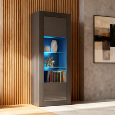 170cm Grey Display Cabinet |