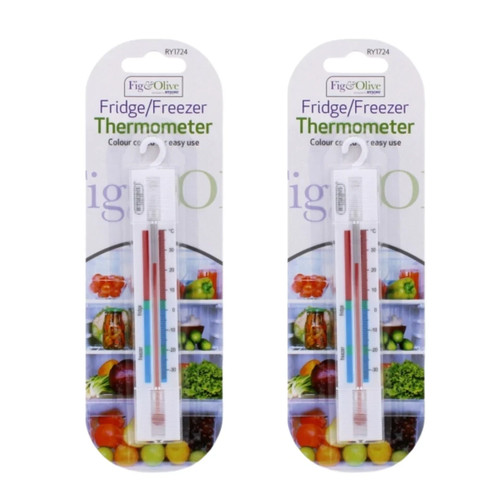 Fridge freezer thermometer - 2x,