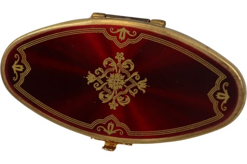 Stratton vintage red enamel - stratton,