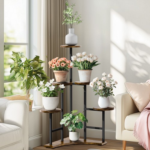 Tier corner plant stand tall - 5,