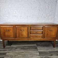 Mid Century Vintage William Lawrence Teak Sideboard 1960s - FREE UK P&P