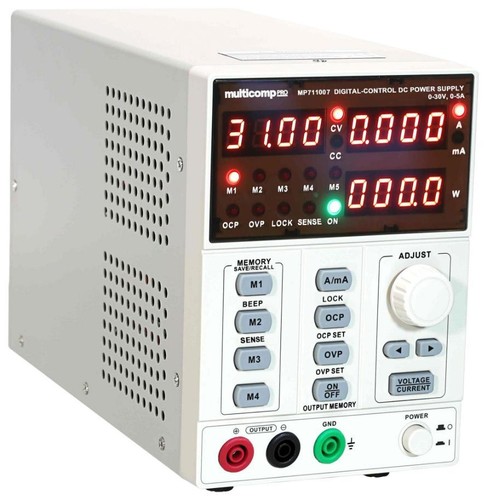 Bench power supply output - power, 1