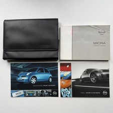NISSAN MICRA OWNERS MANUAL HANDBOOK 2003 PRINT - WALLET PACK 2003 - 2010