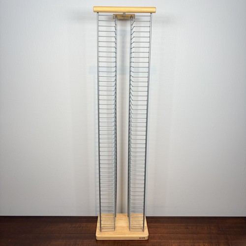 Dvd rack techpoint metal wood - rack,