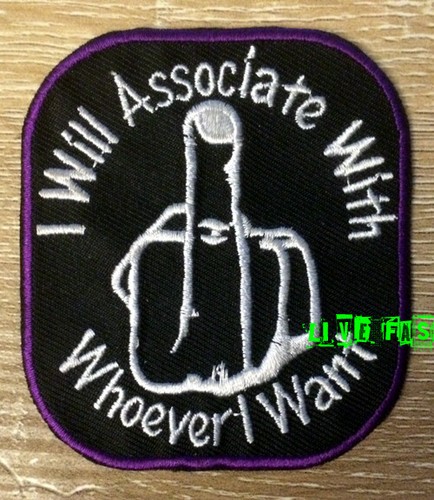 Will associate with whoever - will,