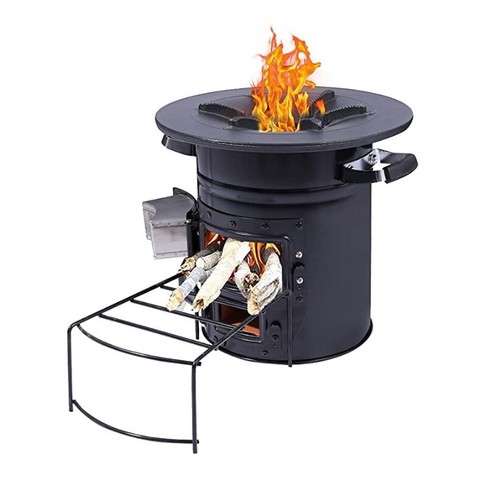 Wood stove door - 2,