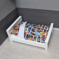 Doll Bed set with pillow fits