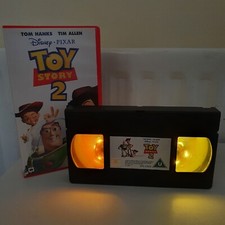Disney and Marvel LED VHS Video Tape Lamp Birthday Xmas Gift Retro Novelty Light