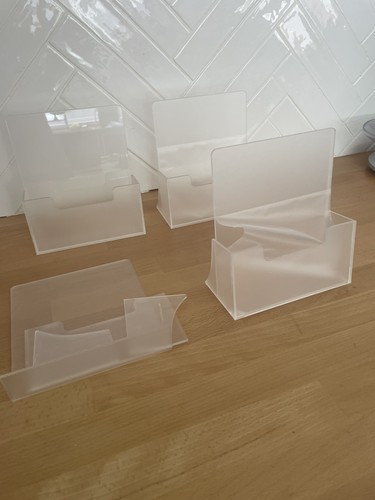 Acrylic leaflet holders 4 - a5,