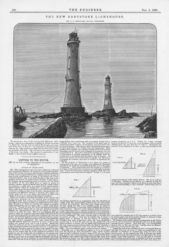 The new eddystone lighthouse - new,
