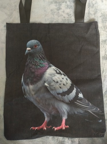 Pigeon black shopping - black, shopping/tote
