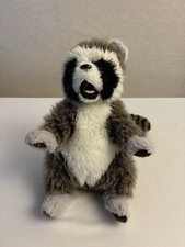 Racoon plush soft toy grey - grey, &