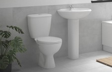 2GO BASIN WITH PEDESTAL & WC