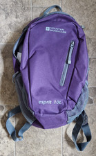 Mountain Warehouse Esprit 10L backpack rucksack padded straps purple