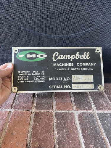 Vintage motor name plate - name,
