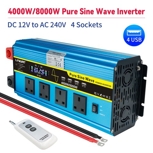 4000w 8000w 3000w - pure, sine