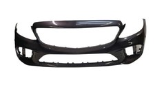 Mercedes C Class 18-22 Front Bumper Primed With Apa & 360 Camera System (11851)