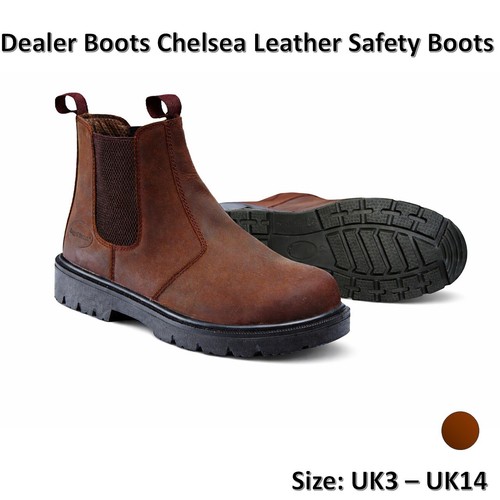 Dealer boots chelsea - chelsea, leather
