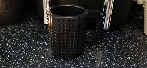 Lego build brick mug - build, on