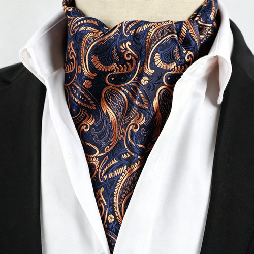 Ties men ascot neck cravat - ascot,