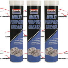 x3 Granville Multi Purpose Cartridge Grease - 400g Cartridge Tube (122GR)