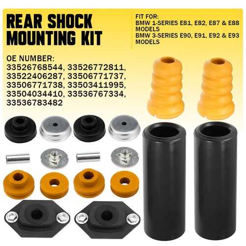 Rear suspension shock strut - suspension,