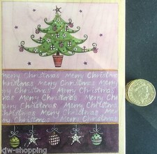 Whimsical MERRY CHRISTMAS TREE