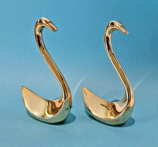 Pair Of Vintage Elegant Brass