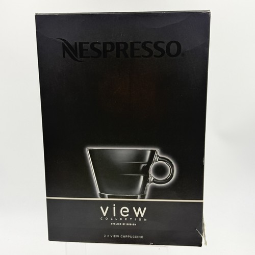 New nespresso view coffee cups - new,