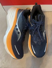 Saucony Hurricane 24 Men’s Running Shoes Size 8 uK Blue/White/Orange