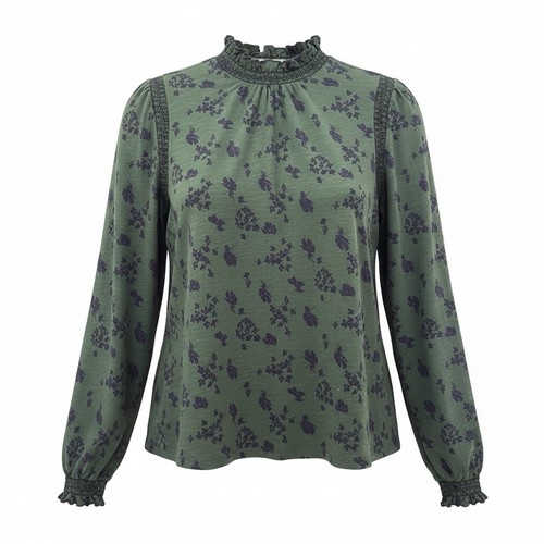 Boden tia smocked neck - neck, jersey